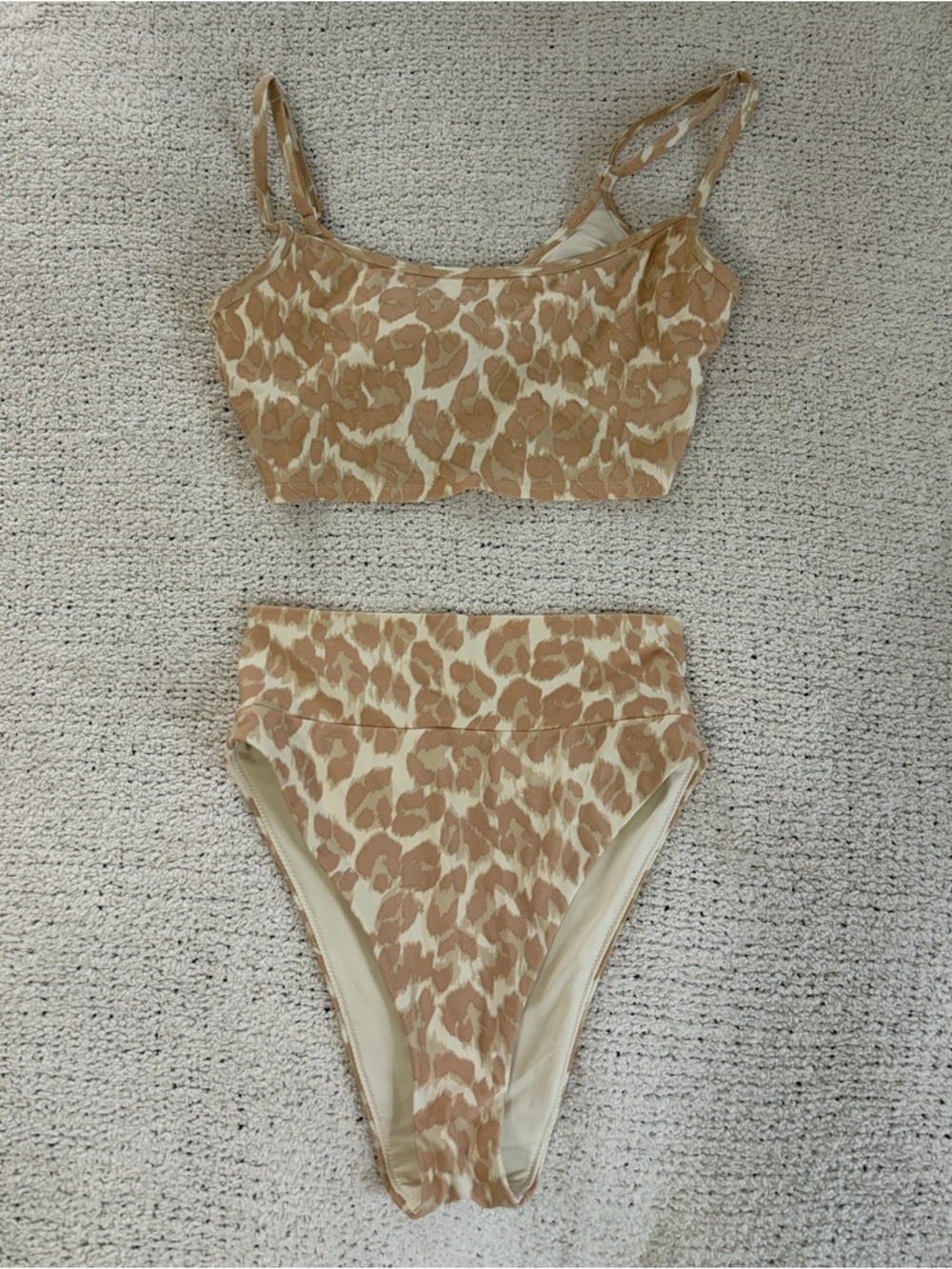 AERIE leopard bikini set